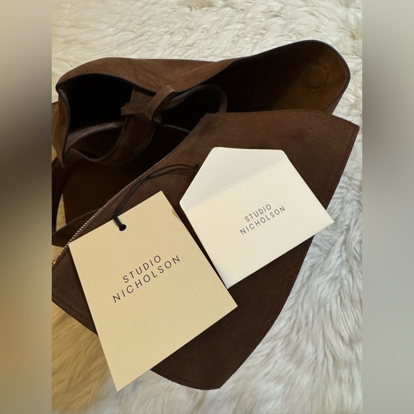 Studio Nicholson Doublet Suede Bag Cocoa - Picture 10 of 12